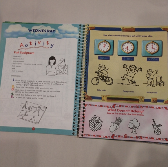 1999 Summer Vacation 1st Grade Jump Start activity book, NEW never used - Picture 3 of 14